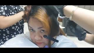 #ofw #abudhabi #selfcare #haircolour  after 2 months MAGANDA KAYA ang HAIR KO?