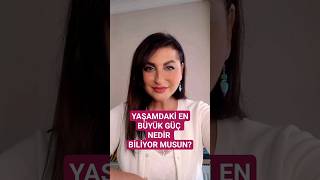 YAŞAMDAKİ EN BÜYÜK GÜÇ NEDİR BİLİYOR MUSUN??#terapi #ilişkiler #psikologi #psicologia #terapi