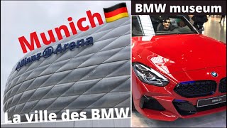 Munich🇩🇪 | allianz arena Bayern & BMW Museum vlog