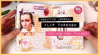 Creative Journal Flip Through - Trying New Things - June 2021