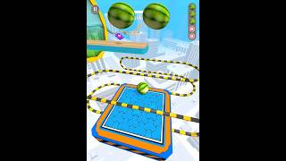 Reverse Level With Watermelon Ball #shorts #goingballs #androidgames