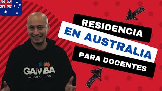 RESIDENCIA PARA DOCENTES EN AUSTRALIA