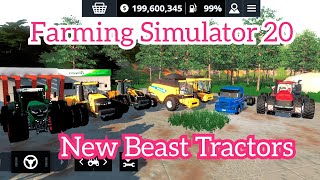 Fs 20 New Tractor Mod|#52 Fs 20 New Map Mod #farminggames #fsskills #fs20gameplay #farming