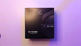 DT 770 Pro 250 Ohm New Packaging (What's Inside)