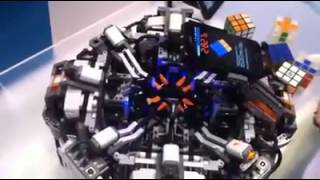 World's Fastest Rubix Cube Solver Robot