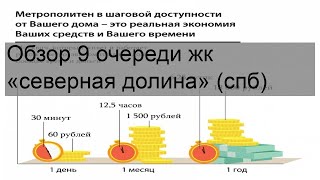 Обзор 9 очереди жк «северная долина» (спб)