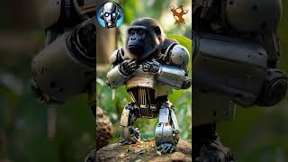 Elon Musk Artificial Intelligence Ape Robot #robot #artificialintelligence #airobot #ai #elonmusk