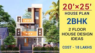 20×25 house plan 2bhk | 500 sqft | 20×25 house plan | 20×25 house plan 3d #home #house