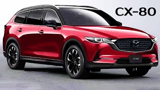 2023 MAZDA CX-80 — Big family SUV.