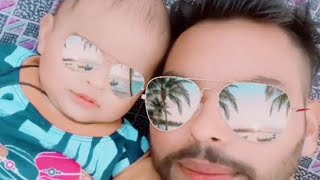 my cute baby 👶papa my putt love you 😍😘❤💖my 🇺🇲