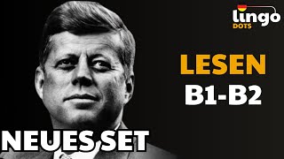 J.F.KENNEDY | Средние Немецкие Истории | B1-B2 Немецкий