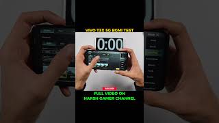 Vivo T3x 5g Bgmi Test Fps Test Graphics Test #vivot3x5g #bgmi #shorts