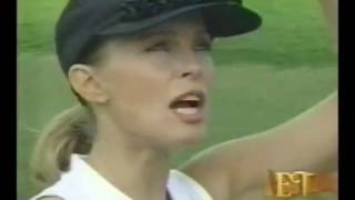 Cheryl Ladd Flexing on Golf Course