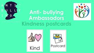 Kindness Postcards with the Anti-Bullying Ambassadors