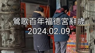 鶯歌百年土地公(福德宮)辭歲,短視頻-20240209