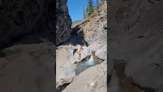 Hidden Falls #sheepriver#calgary#sheepriverfalls#albertahike#therockies