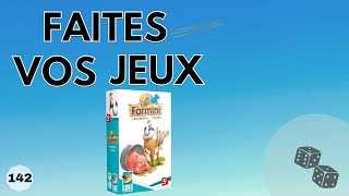 Présentation du jeu de société Farmini