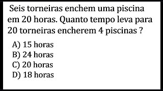 QUESTÃO DE REGRA DE TRÊS COMPOSTA PRA CONCURSO -  CONSEGUE RESOLVER ? MATEMÁTICA BÁSICA