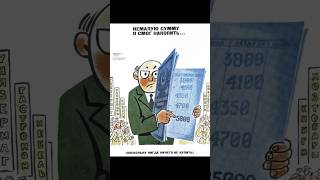 Немалую сумму я смог накопить... Поскольку нигде ничего не купить. 1988 год. Советский плакат СССР.