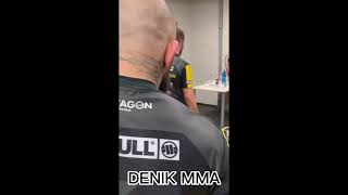 KARLOS VÉMOLA V ŠATNĚ PŘED ZÁPASEM OKTAGON 41 #denikmma