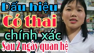 ❤Dấu Hiệu CÓ THAI Tuần Đầu/16 Dấu Hiệu Mang Thai Dễ Nhận Biết