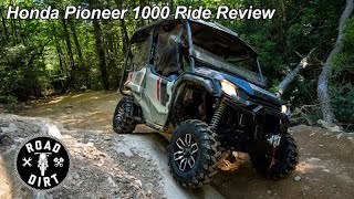 A MOTORCYCLE RIDER RIDES A 2022 HONDA PIONEER 1000 UTV- WHAT COULD POSSIBLY GO WRONG??