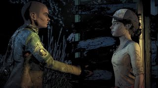 Ava's and Clementine's truce-The Walking Dead Season 3