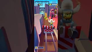 Playing subway surfer