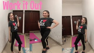 Workout routine let's to this (Vlog#109)