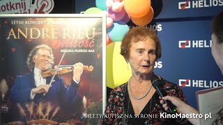 ANDRÉ RIEU W KINIE • Opinie polskich widzów po koncercie „Miłość mieszka pośród nas” [SHORT #3]