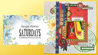 Simple Stories Saturday/Scrapbook Layout Share/Winner!