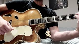 NEIL YOUNG - "NO MORE" snippet on a ARTUR LANG SUPER archtop