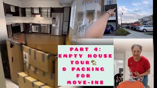 Part 4: House Tour Ontario🏡 & Full on preparation for move-ins | Cleaning Old Apartment