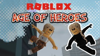 AGE OF HEROES ROBLOX  [NEW SUPERHERO GAME WITH AWESOME SKILLS]