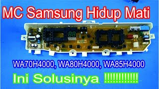 ALIEF TOEN || Mesin Cuci Samsung Diamond Drum WA80H4000 Hidup Mati