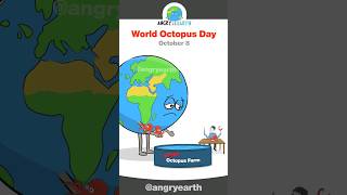 World Octopus Day - October 8 #shorts