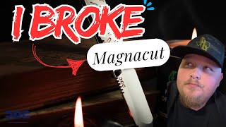 I Broke Magnacut Steel ( Knife Torture Test on the CDC OUTBREAK Pt. 1 )