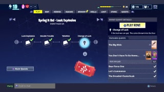 Fortnite Save the World Talking to chat