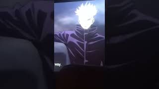 JJK 0 Saturo Gojo destroyes curse spirit Jujutsu kaisen 0 theatre reaction