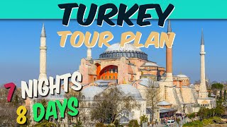 7 Nights 8 Days Turkey Tour Plan | Turkey Tour | Turkey Travel Guide | 8 Days Turkey Trip