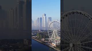 Sharjah, UAE by Drone in. 4K Ultra HD