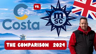 COSTA or MSC ? The Comparison 2024