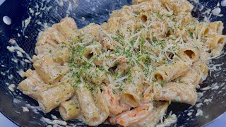 Creamy Shrimp Alfredo Pasta Recipe