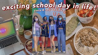 exciting school day in my life! school dance & rally, last sophomore year day in my life 💌