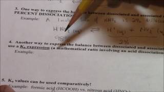 Notetaker for Acid Dissociation Constants #131