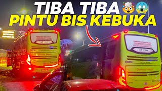 PINTU BELAKANG TERBUKA❗LAGI HUNTING TIBA TIBA ADA BUS GUNUNG HARTA PINTU BELAKANG TERBUKA 😱🤯