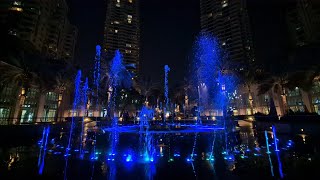 Dubai Marina Walk Fountain - River Flows In You