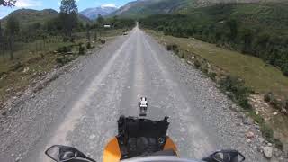 Carretera Austral en moto. Ruta X-905 hasta la Entrada Mayer. Aysén, Chile (Completa, sin editar).