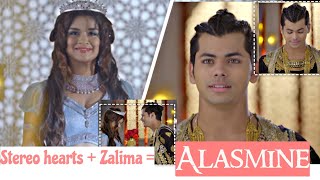 Evey Sidneetian must watch 🙈| Alasmine on stereo hearts+ Zalima  #alasmine #sidneet #avneetkaur