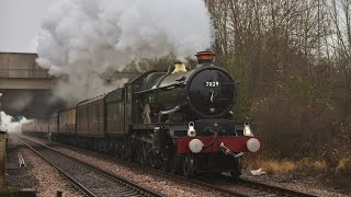 Clun Castle Steams to York for Christmas! 7029 Clun Castle 18th December 2021